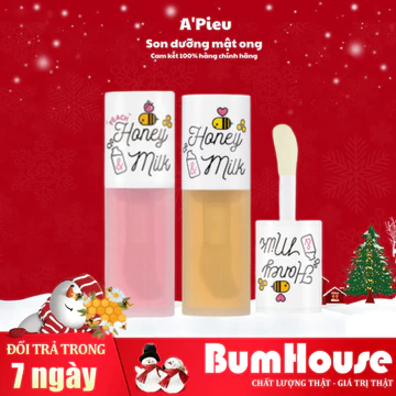 Son Dưỡng Môi Dạng Dầu A'Pieu Honey & Milk Lip Balm / Lip Scrub / Lip Oil dưỡng môi căng mọng 5g