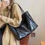 Túi xách nữ Tote Da Trơn Basic đeo vai thời trang phong cách Hàn Quốc