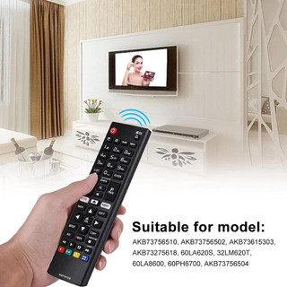 REMOTE ĐIỀU KHIỂN TIVI LG SMART NGẮN Đời Mới NETFLIX-AMAZON Hàng Chuẩn Loại 3 nút trắng Logo LG cao cấp