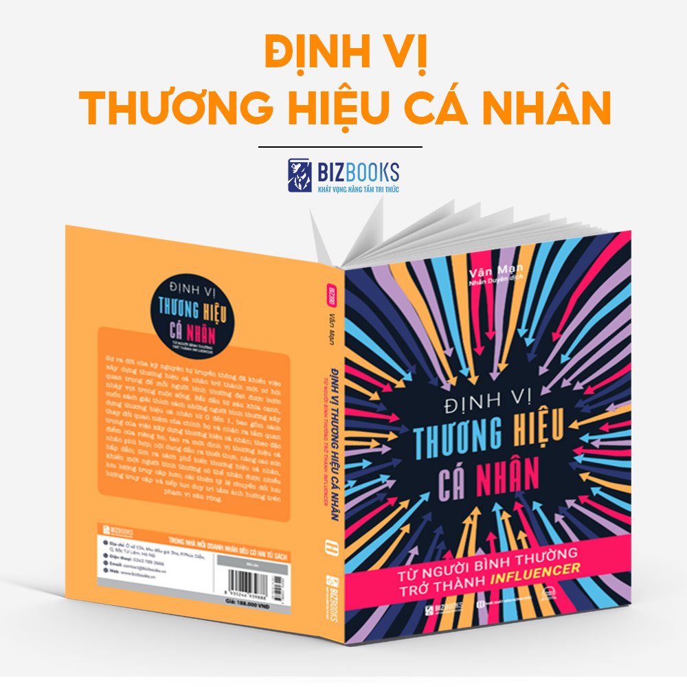 Sách Định Vị Thương Hiệu Cá Nhân: Từ Người Bình Thường Trở Thành Influencer - Bizbooks