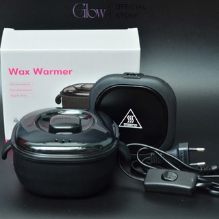 Nồi Nấu Sáp Wax Lông Chống Dính Silicone Màu Hồng Gấp Gọn Tiện Lợi GLOWWAXING CHE TÊN - 1092