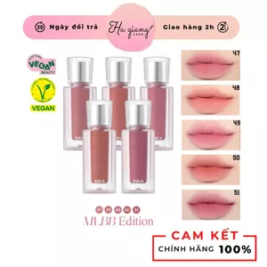 Son Kem Lì BBIA Last Velvet Tint MLBB Edition chất son nhung mịn V47, V48, V49, V50, V51
