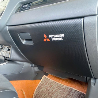 Tấm dán chống xước bảo vệ cốp ghế phụ dành cho xe MITSUBISHI( tấm dán chất liệu Carbon Air Fiber).