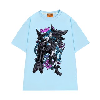 Áo Thun Arcane Jinx NGỐ TEE, Áo Thun Liên Minh Huyền Thoại Chất Vải Cotton 75 Mềm Mịn Thoáng Mát