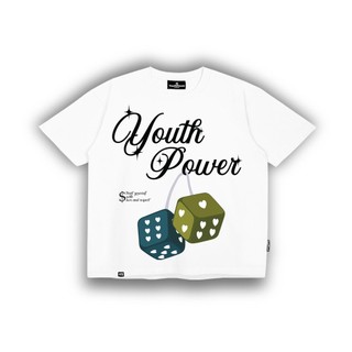 Áo Thun Big Boxy YOUTHPOWER YOURSELF Unisex Nam Nữ Form Rộng Cổ Tròn cotton 250gsm In Lụa Top Nữ Local Brand Women