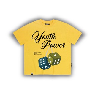 Áo Thun Big Boxy YOUTHPOWER YOURSELF Unisex Nam Nữ Form Rộng Cổ Tròn cotton 250gsm In Lụa Top Nữ Local Brand Women