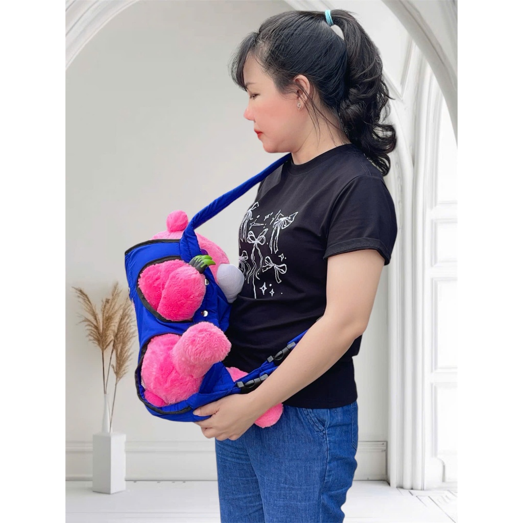 [ ĐỊU ] Địu Em Bé Sơ Sinh Có Đỡ Cổ Đa Năng Gọn Nhẹ Hàng Chất Lượng Cao, Đai Địu Em Bé