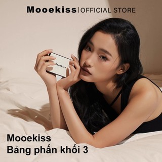 BẢNG TẠO KHỐI MOOEKISS Contour Palette 2/3 Ô, Phấn Lì Mịn, Tông Nâu Tự Nhiên, Định Hình Khuôn Mặt 16.5g MOMOKOcosmetics