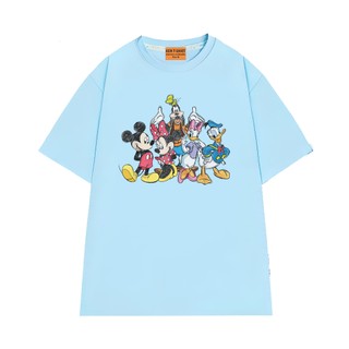Áo Thun Local Brand NGỐ TEE Team Disney Mickey Mouse và Những Người Bạn Form Nam Nữ Rộng Rãi