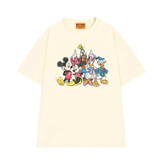 Áo Thun Local Brand NGỐ TEE Team Disney Mickey Mouse và Những Người Bạn Form Nam Nữ Rộng Rãi