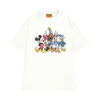 Áo Thun Local Brand NGỐ TEE Team Disney Mickey Mouse và Những Người Bạn Form Nam Nữ Rộng Rãi