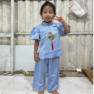 Ngọc Bội Bé Gái# Đồ Lam Đi Chùa