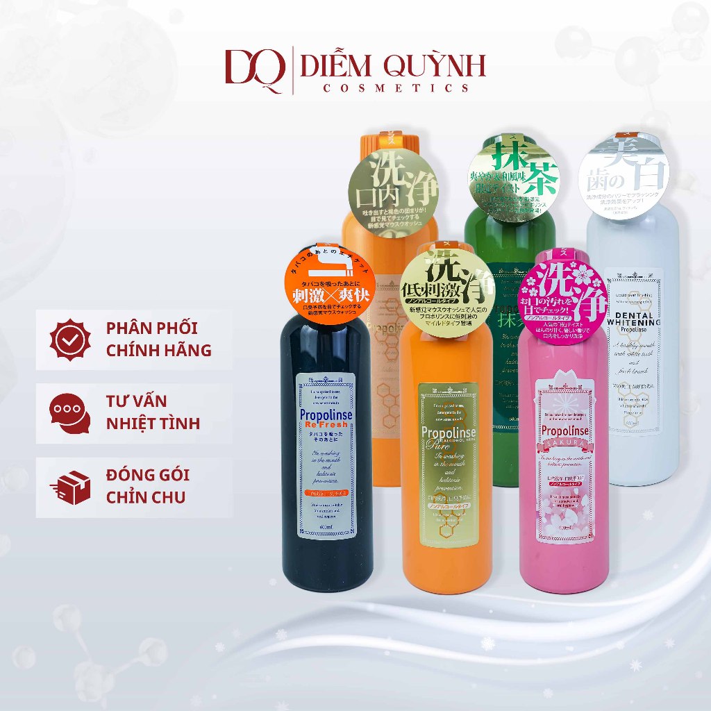 Nước Súc Miệng Propolinse Nhật Bản 600ml