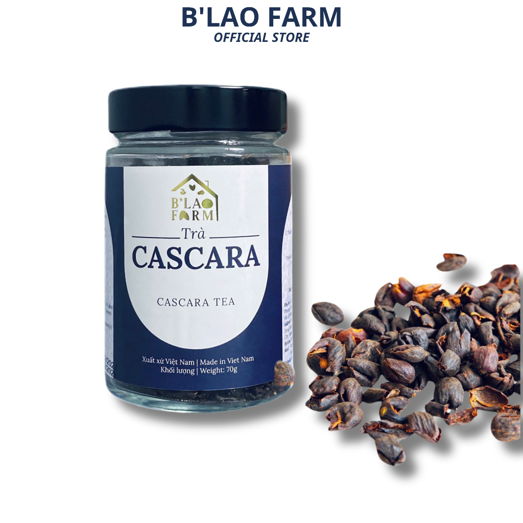 Ảnh Trà Cascara Nguyên Chất B'LAO FARM Trà Từ Vỏ Quả Cà Phê Arabica Chín Giàu Chất Chống Oxy Hoá, Tăng Sự Tập Trung 1