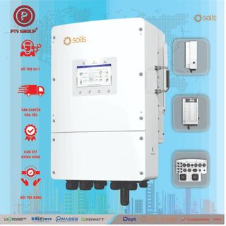 Inverter Solis S6-EH1P5K-L-PLUS I Biến Tần Hybrid | PTV GROUP | Bảo Hành 5 Năm