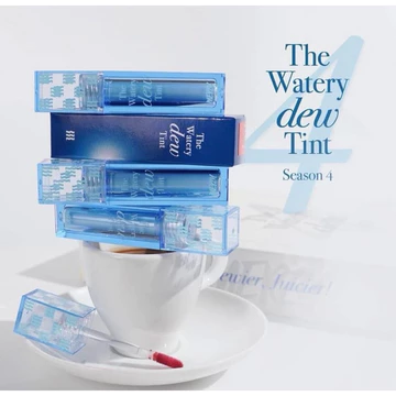 (HÀNG CHÍNH HÃNG) [NEW][Ver 4] Son Tint Bóng Hàn Quốc Bền Màu, Căng Mọng, Ẩm Mịn Merzy The Watery Dew Tint WD21 WD22