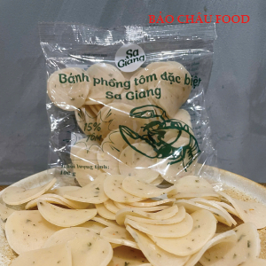 10 gói Bánh phồng tôm sa Giang (gói 100gr)