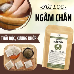 Túi Lọc Ngâm Chân - CỤ LANG TỊ - Ngủ Ngon, Giảm Mệt Mỏi, Đau Nhức, Tê Chân, Hôi Chân - bịch 20 lọc