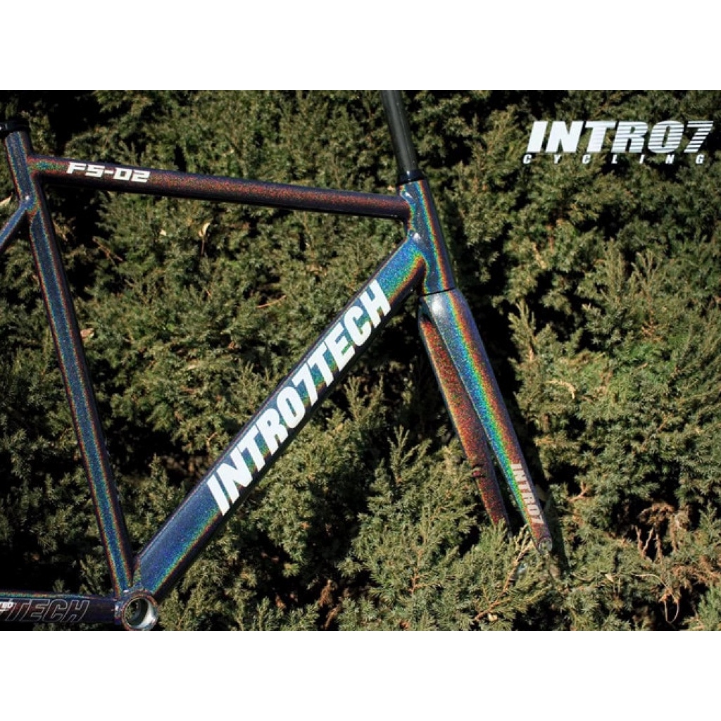 KHUNG SƯỜN XE ĐẠP FIXED GEAR 700c - INTRO7TECH F5-02 - NHÔM - PHUỘC ...