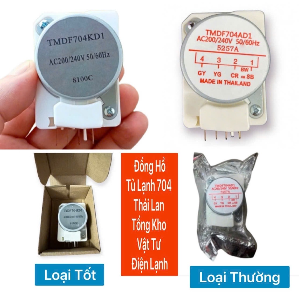 Đồng Hồ Timer Tủ Lạnh Thái Lan 704 loại tốt | Shopee Việt Nam