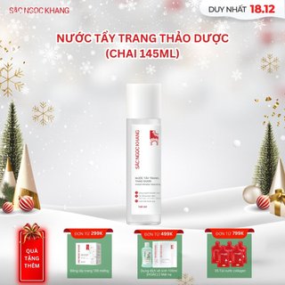 Nước Tẩy Trang Thảo Dược Sắc Ngọc Khang [Chai 145ml]