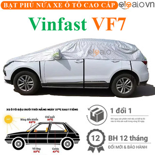 Bạt phủ nửa nóc kính lái xe ô tô Vinfast VF7 3 lớp - OTOALO