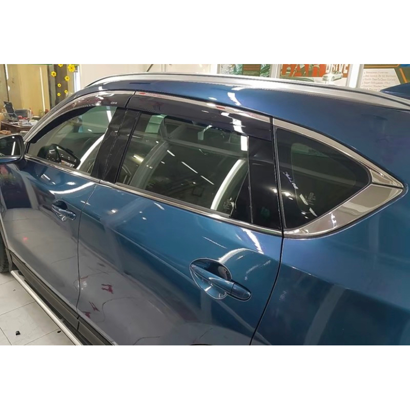 Vè che mưa chỉ inox xe Mazda Cx5 2018-2026 Hàng cao cấp