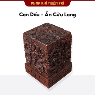 Con Dấu - Ấn Cửu Long Gỗ Táo Sét Đánh – Biểu Tượng Quyền Uy Và Tâm Linh