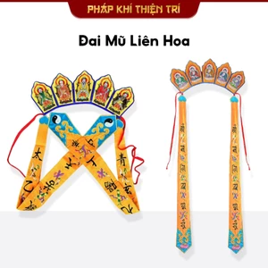 Đai Mũ Liên Hoa/Ngũ Phật /Thất  Phật/Tam Thanh Đạo Tổ