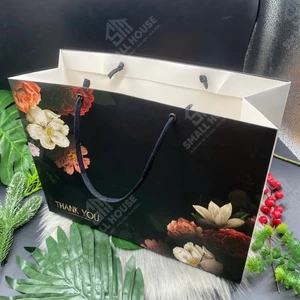 set 5 Túi giấy c250 cán màng họa tiết sang trọng cực to đựng quà tặng thời trang quần áo túi xách