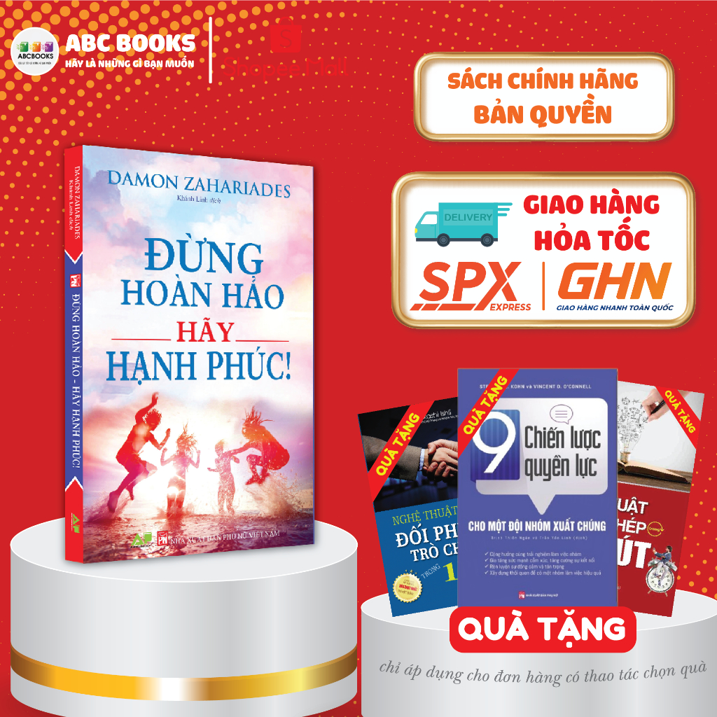 Sách - Đừng Hoàn Hảo Hãy Hạnh Phúc - Sách kĩ năng sống