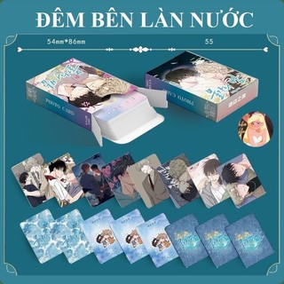 [hàng sẵn] Đêm Bên Bờ Biển | Hộp card laser 55 tấm nhân vật truyện BL Manhwa Tề Chu / Kim Eui Hyun Yeo Tae Ju