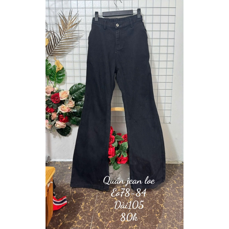 (2hand) Quần jean loe bigsize | Shopee Việt Nam
