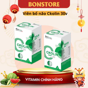 Hoạt huyết dưỡng não CKOLIN (Nhập khẩu PHÁP), giảm đau đầu, chóng mặt, phòng ngừa tai biến.