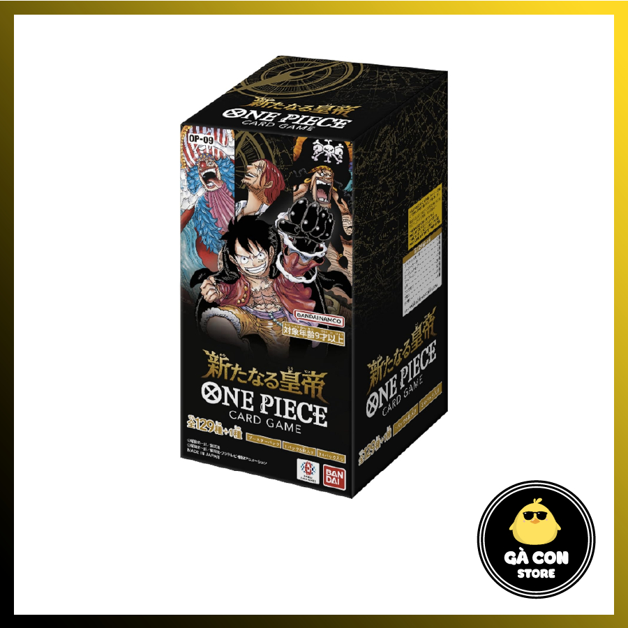 OP-09 The New Emperor Box OP-09 One Piece The New Emperor Card