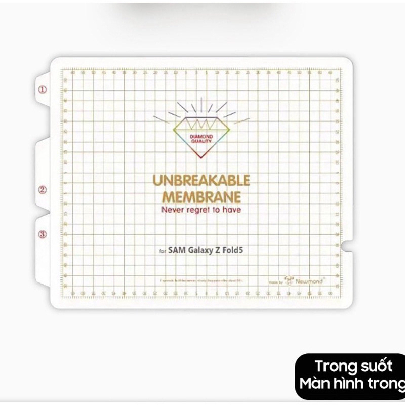 Miếng dán PPF bảo vệ toàn diện Z Flod 3 Z Fold 4 F Fold 5 Z Fold 6 Z Fold 7