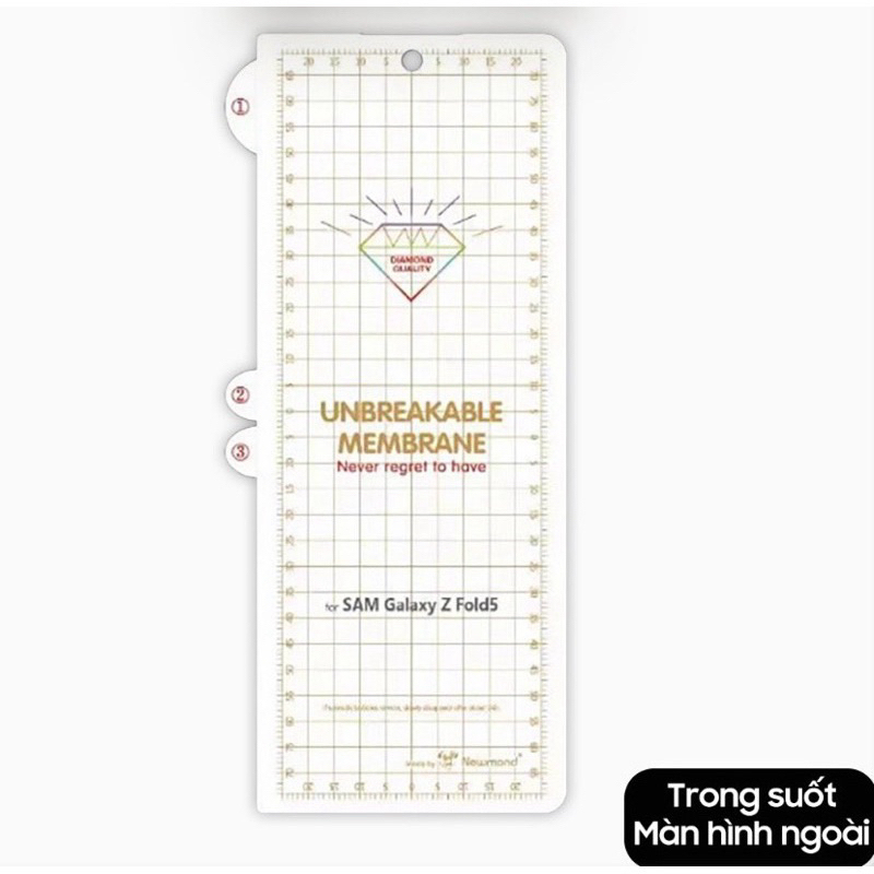 Miếng dán PPF bảo vệ toàn diện Z Flod 3 Z Fold 4 F Fold 5 Z Fold 6 Z Fold 7