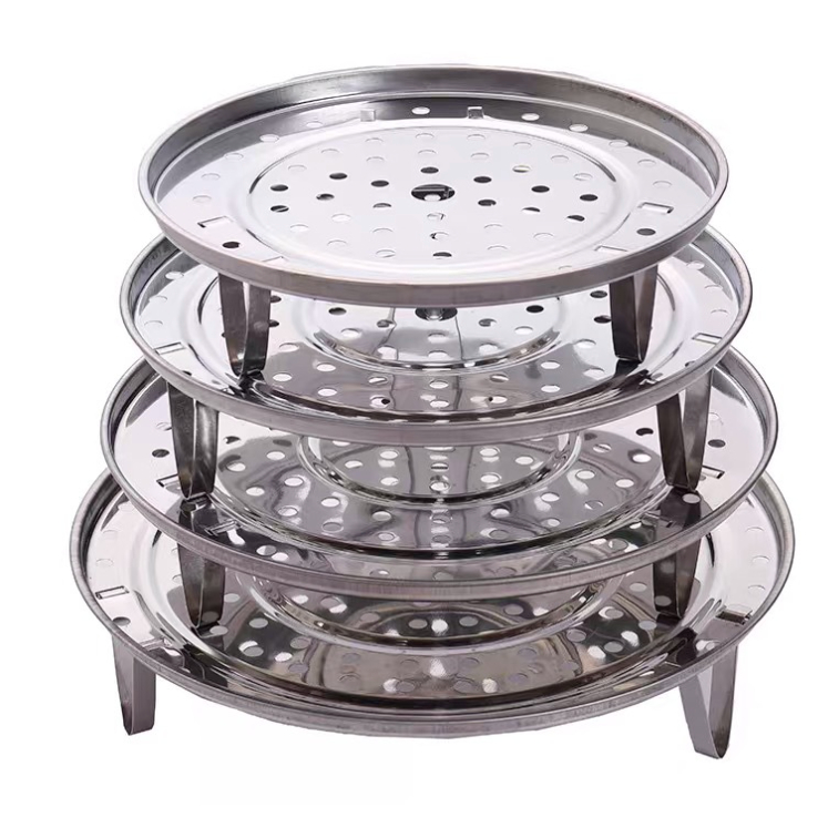 Rế hấp inox 304 hàng đẹp chân có thể tháo rời dùng làm rế hấp bánh bao ...