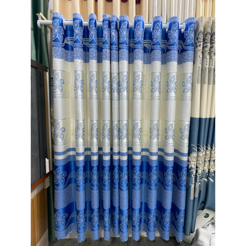 1 TẤM GẤM HOA VĂN CHONG CHÓNG  CHƯA CÓ CÂY TREO - TREO 1 TẤM MUA 1 TẤM _TREO 2 TẤM MUA 2 TẤM RÈM CỬA VIỆT HÀN
