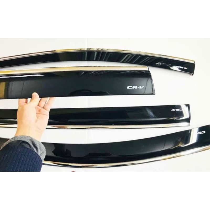 Vè che mưa chỉ inox xe Honda CRV 2018-2026 hàng cao cấp