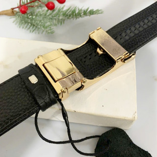 Thắt lưng nam khóa tự động cao cấp dây nịt nam da bò bản 3.5cm giaynamdep699