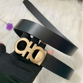 Thắt lưng nam dây nịt công sở bản 32mm mặt chữ a siêu hot GN