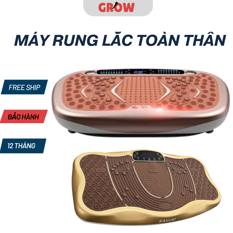 Máy Rung Toàn Thân Cao Cấp Giảm Mỡ 199 cấp độ, Máy Lắc Chân Tuần Hoàn ...