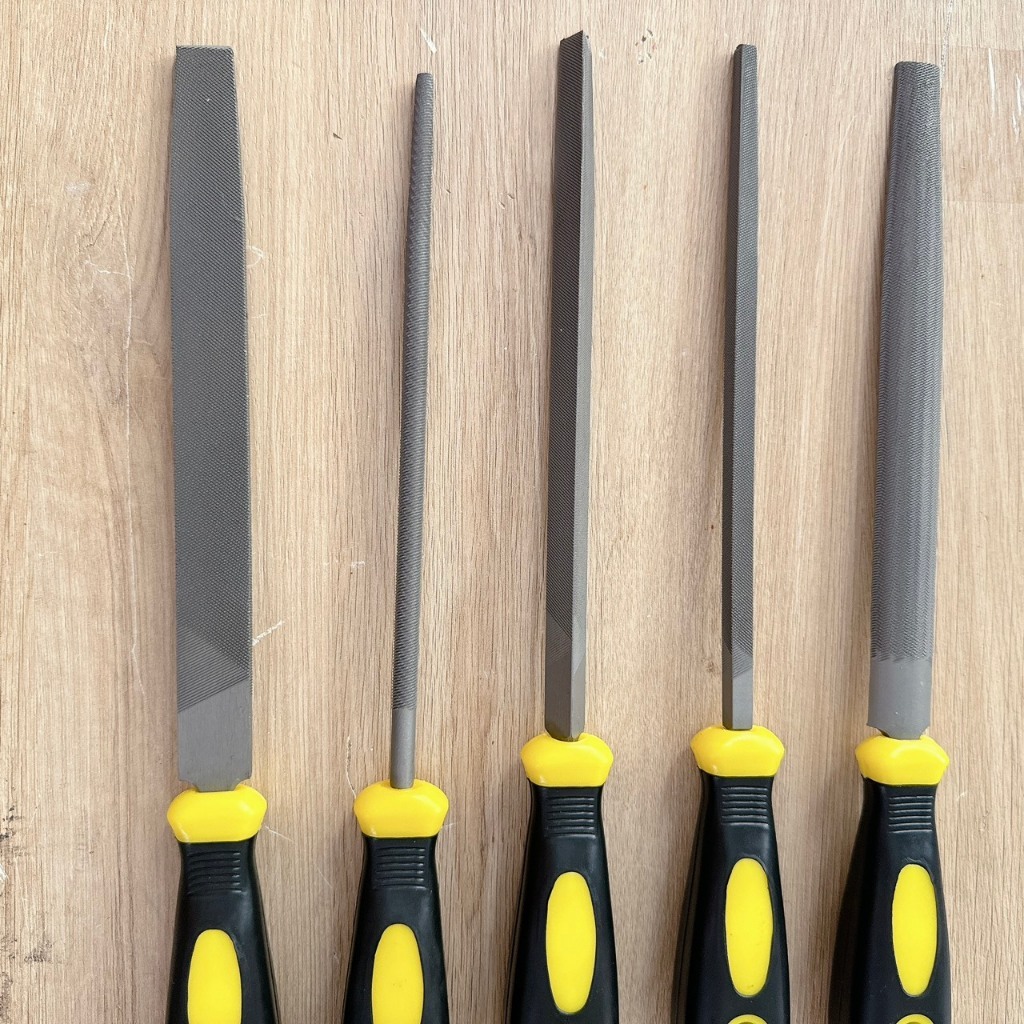 Bộ 5 cây dũa mài kim loại HÀNG ĐÀI LOAN 8inch lưỡi dài 200mm ( có bán lẻ )