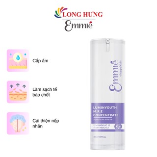 Tinh chất trẻ hóa ban đêm Emmié By Happyskin 12% Mandelic Acid + 0.3% Retinol (30ml)