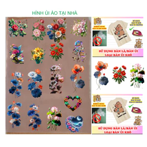 Hình ủi nhiệt-hình in ủi áo-miếng dán ủi nhiệt quần áo tại nhà bằng bàn là bàn ủi-theo yêu cầu inbox shop