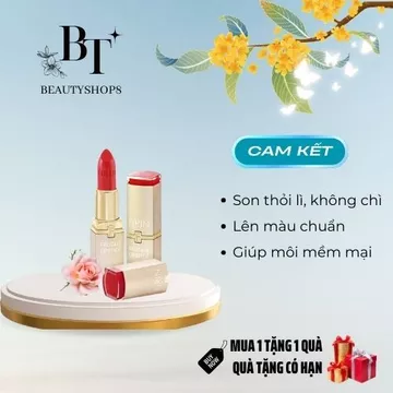 Son môi Firin son thỏi chính hãng không chì độ bám tốt lên màu chuẩn lâu trôi dưỡng môi mềm mịn..