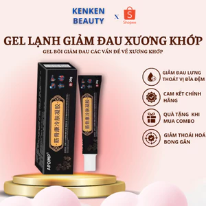 Gel giảm đau thắt lưng, thoát vị đĩa đệm, giảm đau xương khớp, thoái hoá, bong gân - Hộp 20g