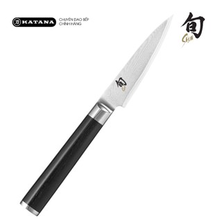Dao bếp Nhật cao cấp Shun Classic Paring thép Damascus 69 lớp - Dao gọt tỉa hoa quả DM0700 (89mm)