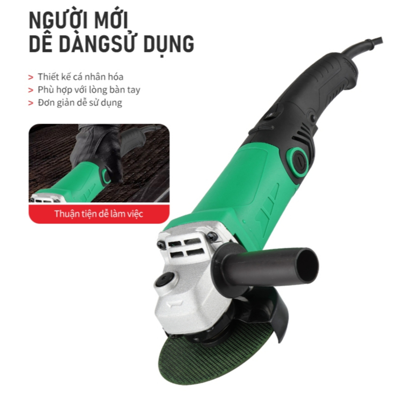 Máy mài góc TANKMECH TK-1055 máy mài tay dài 900W máy mài cầm tay máy mài đá lõi đồng100% điều chỉnh tốc độ